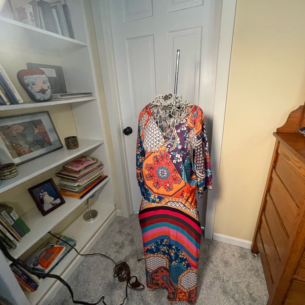 Colorful Midi Dress
